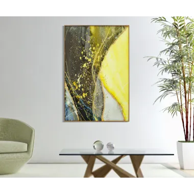 PANEL SZKLANY z RAMKĄ SUNNY 80x3,5x120 cm